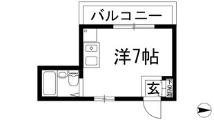 リベラール美園の物件間取画像